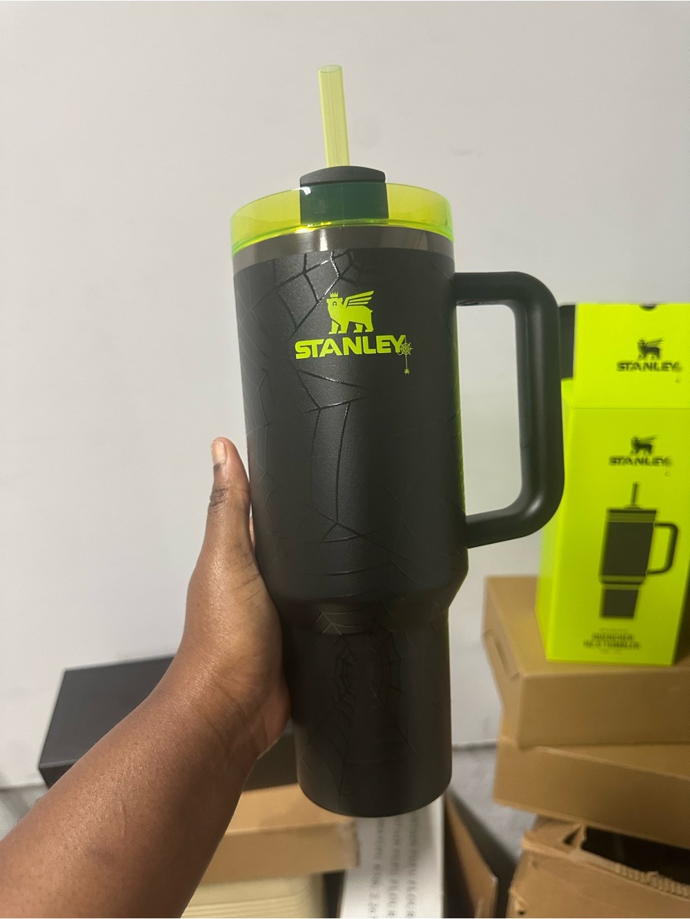Authentic Stanley Web Glow 40oz Quencher